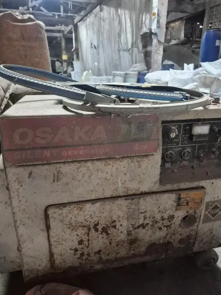Mesin genset generator merk osaka