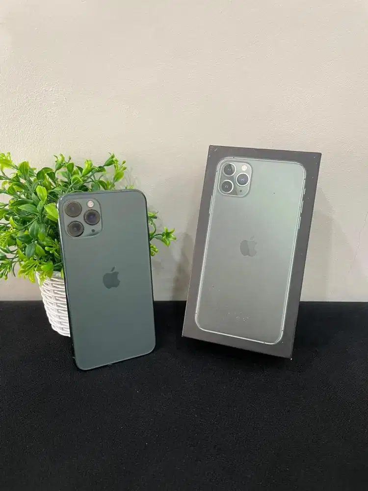 IPhone 11 Pro 256GB Green mulus Fullset BH 100% Bea cukai Permanent