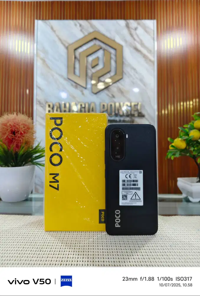 Poco M7 Ram 8+8Gb/ 256Gb Fullset Mulus Original 100% Bergaransi