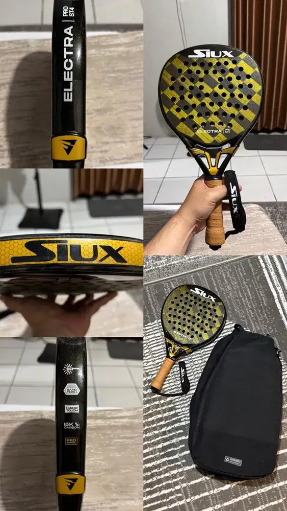 SIUX ELECTRA PRO ST4 2025 — Bonus Tas Padel Esgotado