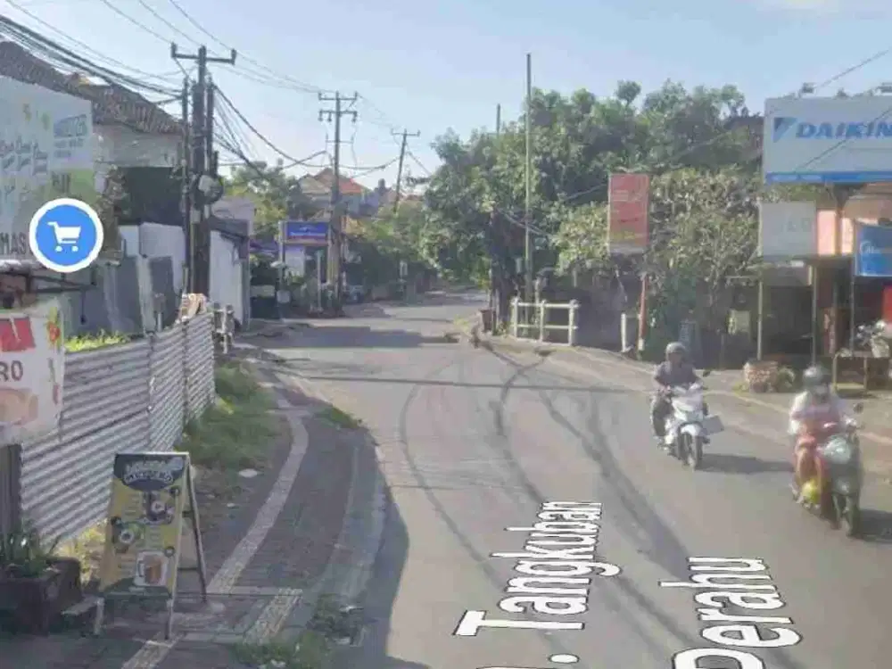 Tanah 188M2 Lebar 13Mtr Raya Utama Gn Tangkuban Perahu Dkt Warung Mina