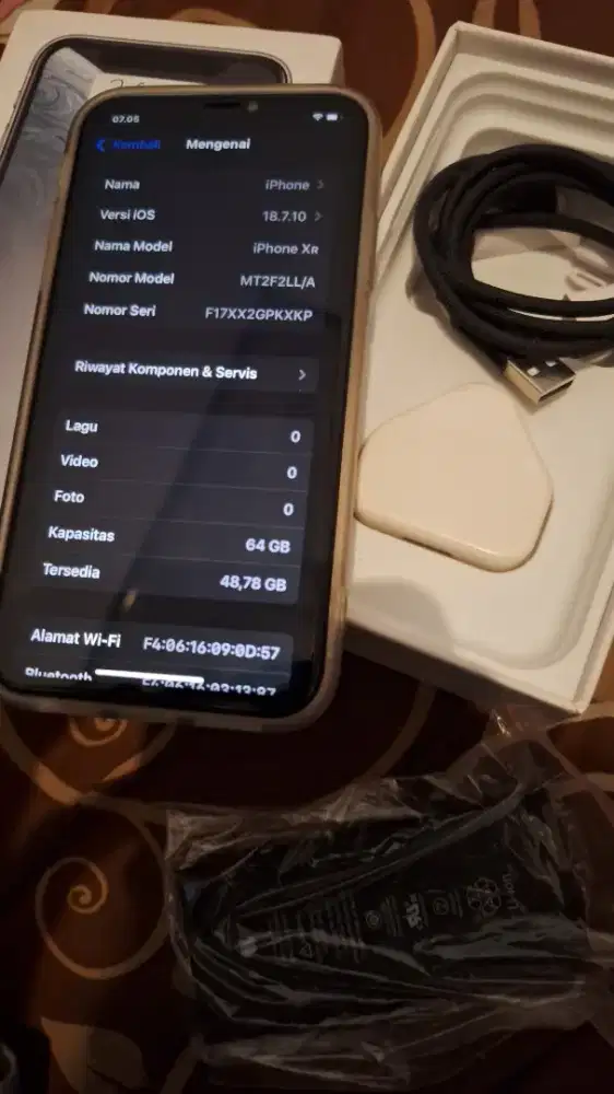iPhone Xr mulus pemakaian cewek
