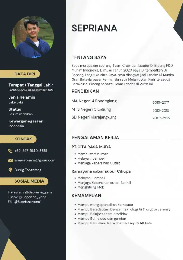 Nyari kerja, Abis kontrak tanggal 12 Oktober 2026