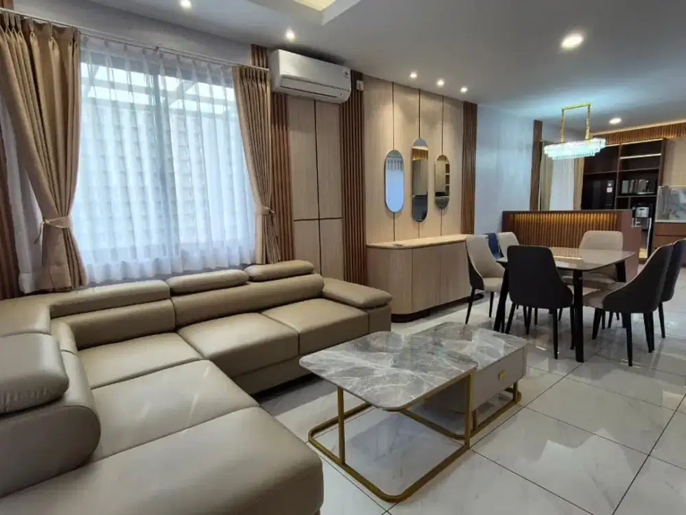 Jual Rumah Hoek Tatar Simakirana Kota Baru 2 Lantai Furnish