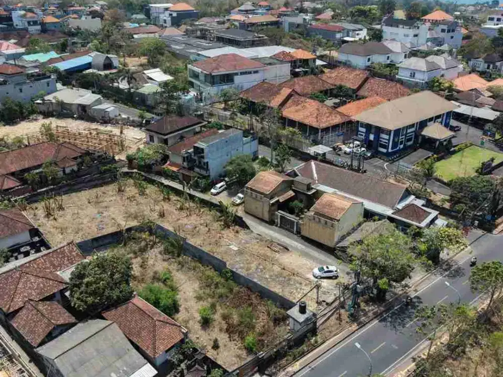 dijual Tanah Premium Plot Kecil di jalan utama uluwatu II Jimbaran Kuta Selatan