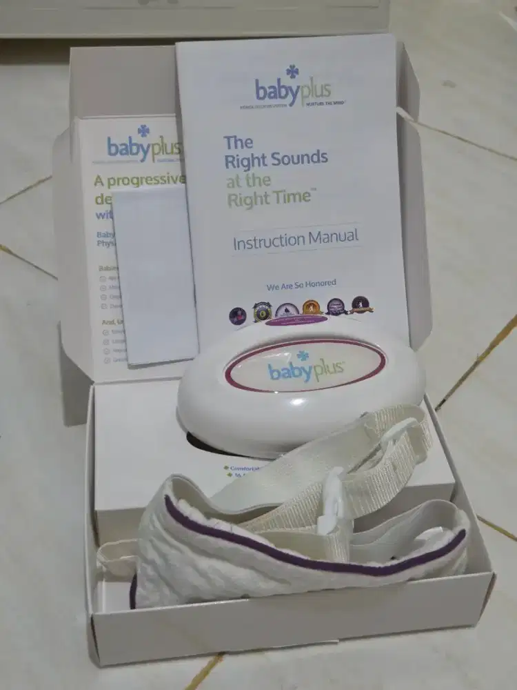 Baby Plus alat edukasi dan stimulasi pendengaran (auditori) prenatal