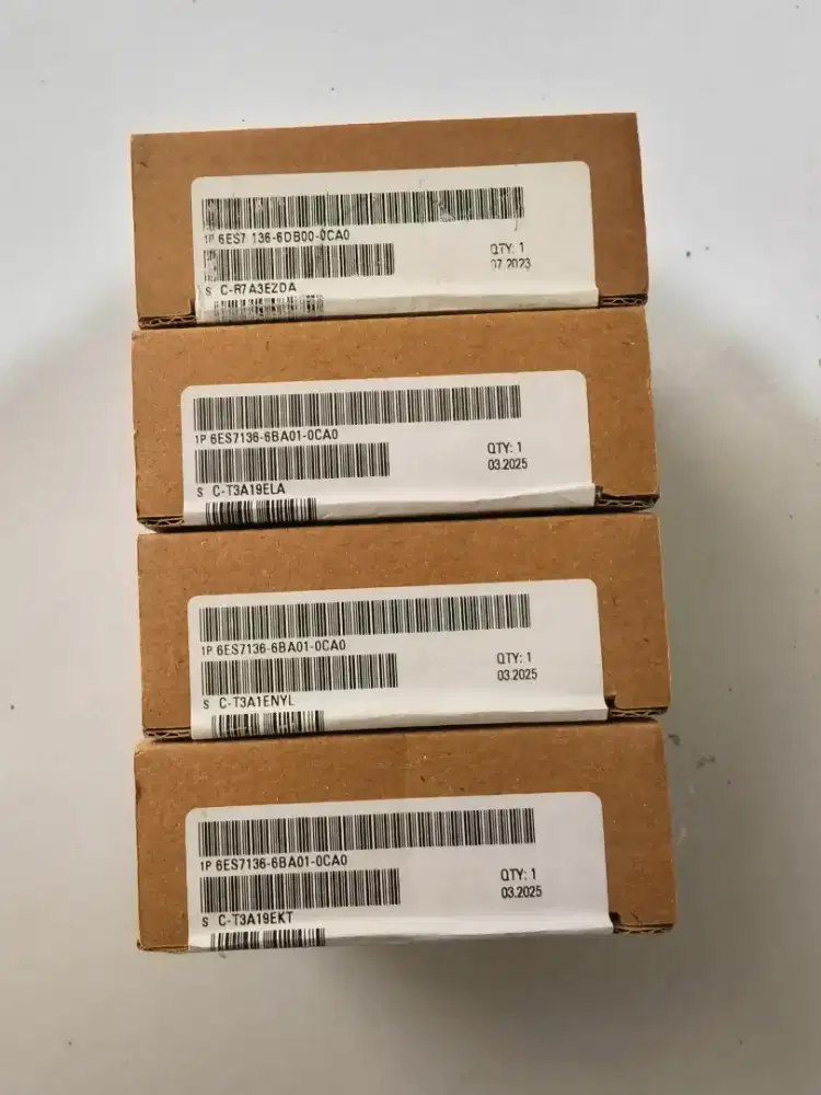 Siemens ET200SP 4pcs Baru Segel - F-DQ F-DI Safety - Cikampek