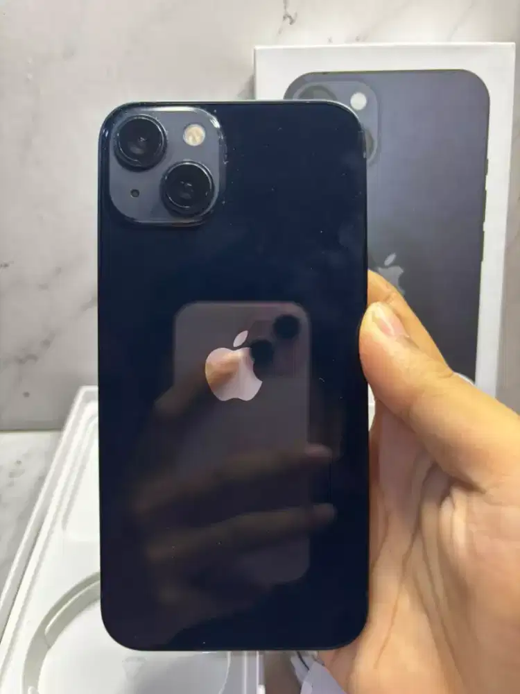 iPhone 13 128Gb Black All Operator, Fullset Mulus Nominus Midnight