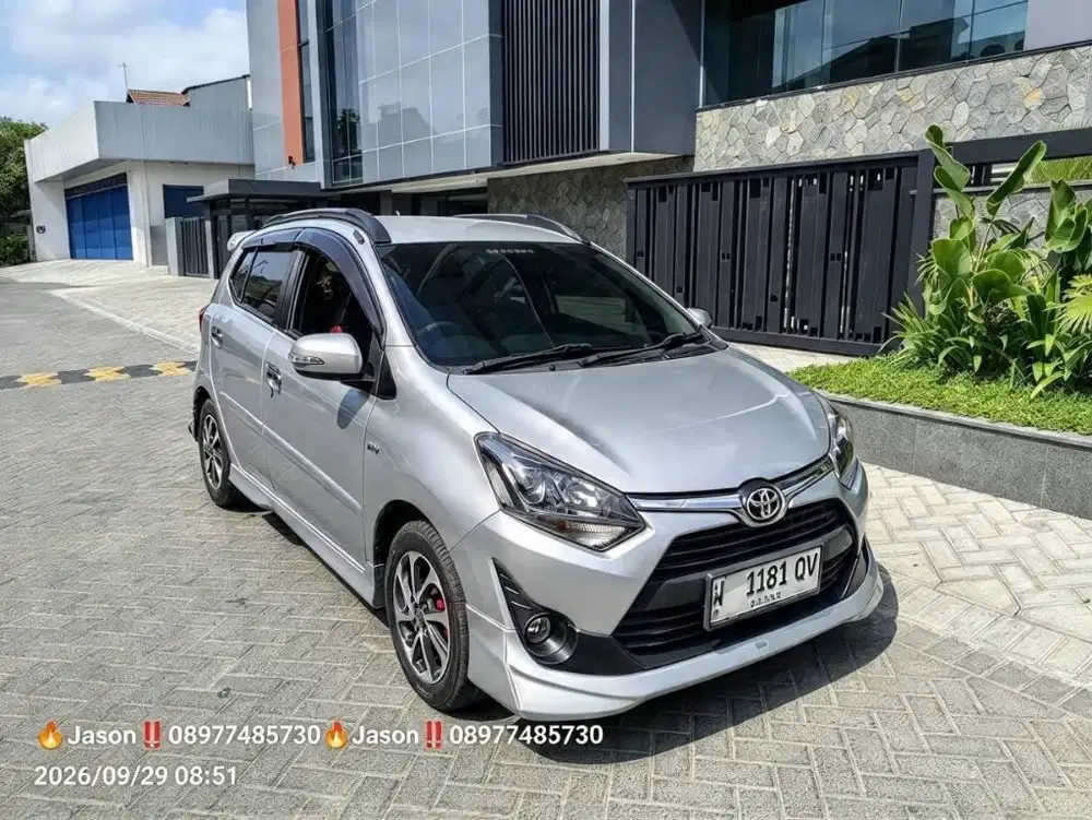 NEW AGYA G TRD 1.2 MATIC 2019 , KM 57 RIBU ,TERMURAH