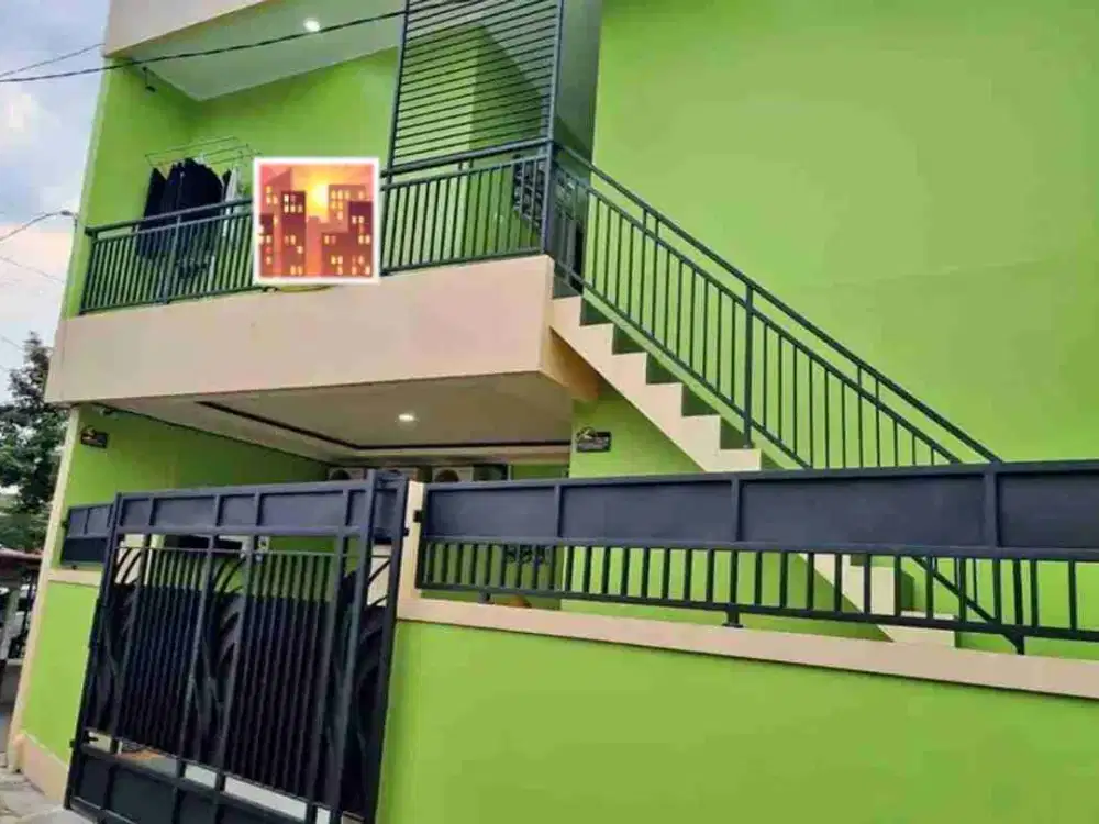 dijual kos exlsuive 2 lantai 15 kamar Setu Babakan Tangerang