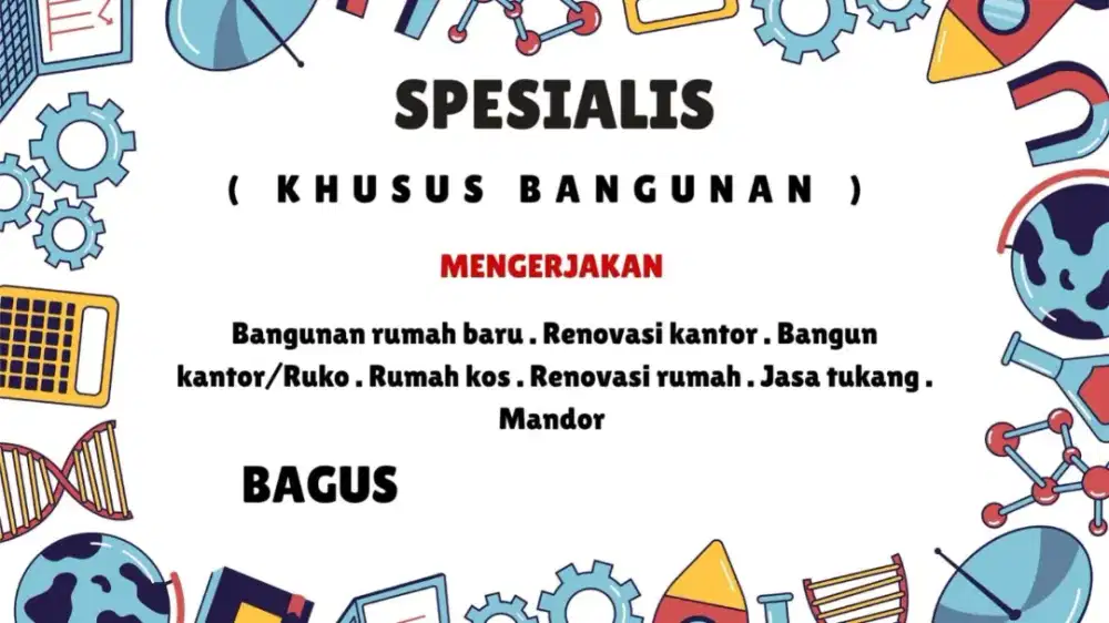 Renov rumah,kantor,kos dengan tukang provesional