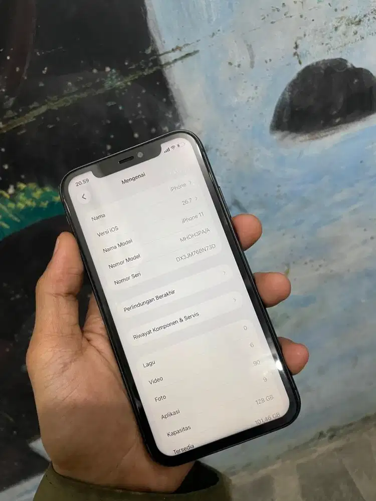 Iphone 11 128gb ex resmi ibox