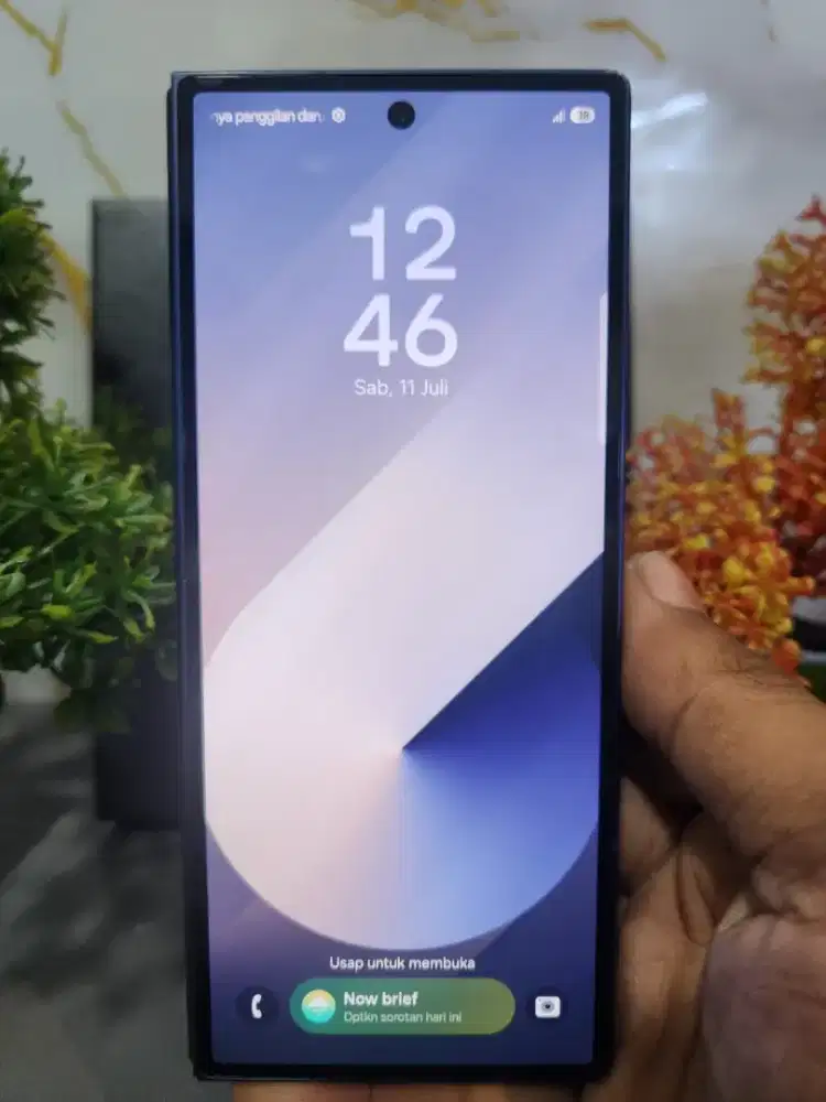 SAMSUNG Z FOLD 6 5G RAM 12/256GB ORIGINAL SEIN MULUS NORMAL