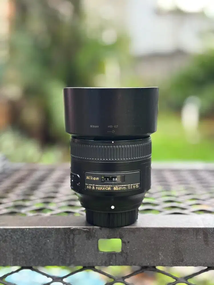 Nikon nikkor 85mm F1.8 AFS Sehat Lengkap
