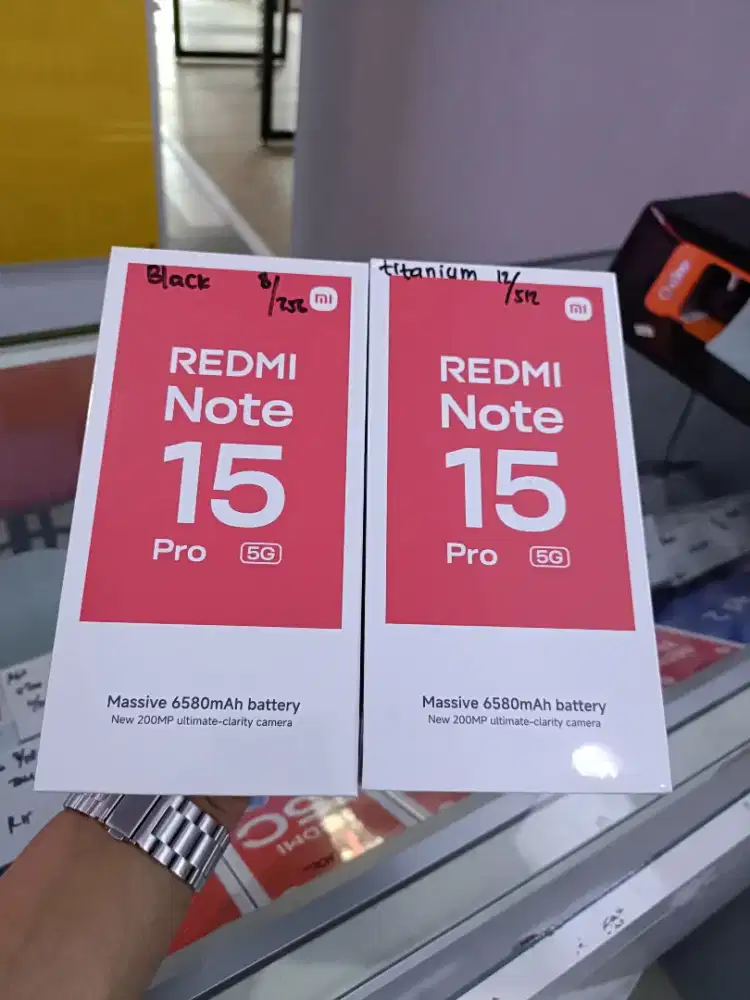 redmi note 15 pro 8/256 12/512 murah barang ready