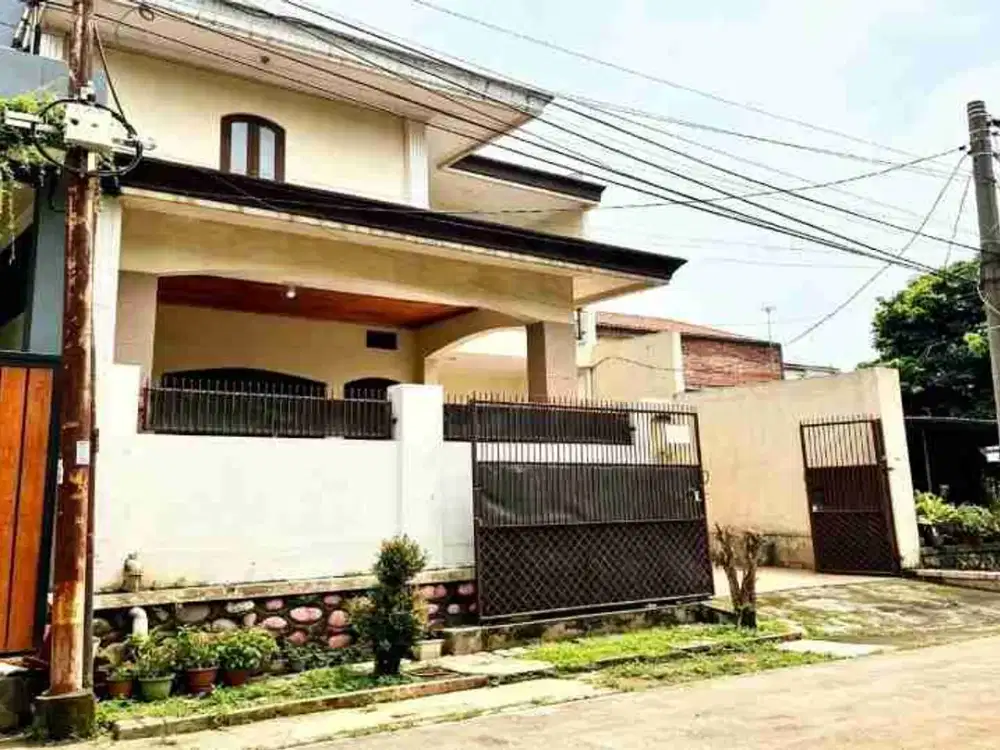 Rumah 2 Lantai Siap Huni Citayam Depok Dekat Stasiun KRL – SHM, Bisa KPR