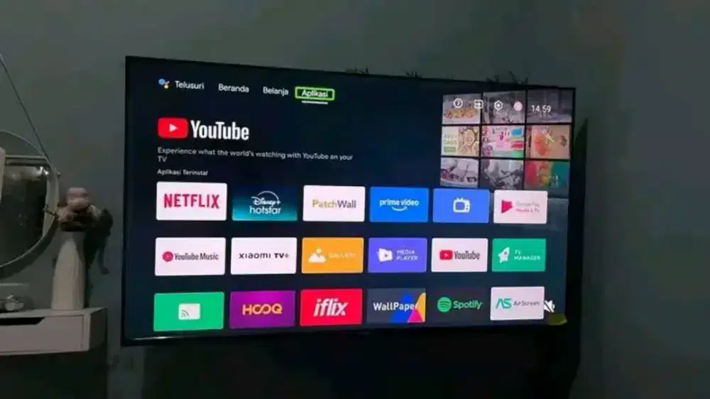 Tv XIAOMI 55in udah android