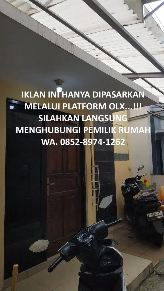 Rumah 2 Lantai Akses Strategis ke Bintaro ( 1,7jt / Bulan )