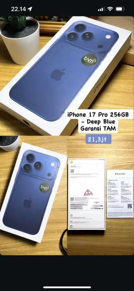 Iphone 17 pro 256 gb