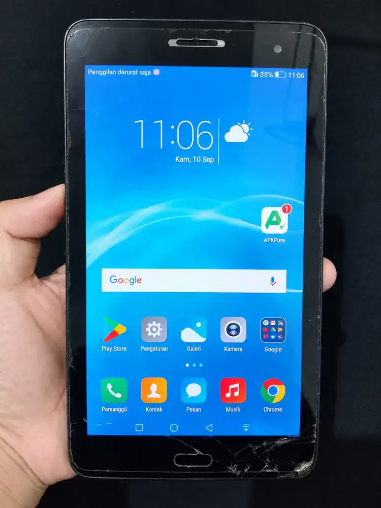 Huawei mediapad t2 minus lcd > murah
