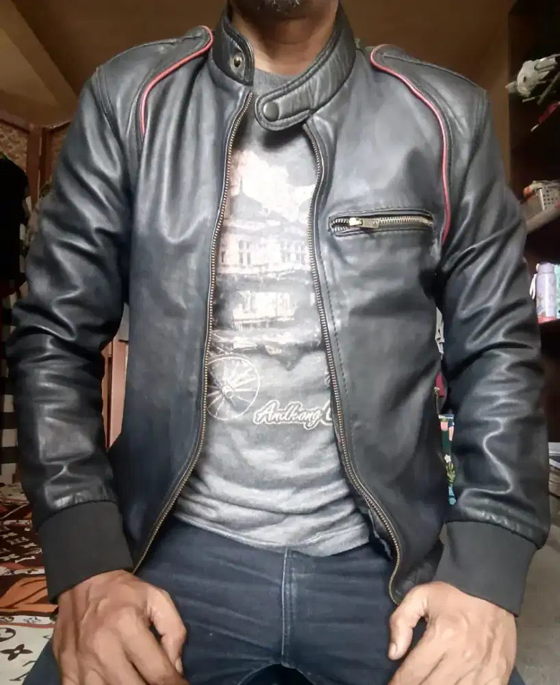 Jaket Kulit Asli Size M