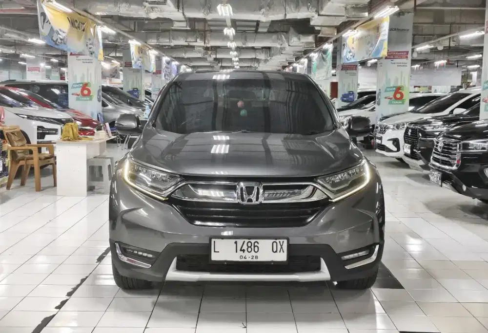 HONDA CRV PRESTIGE 1.5 TURBO AT 2017 ABU BAJA METALIK
