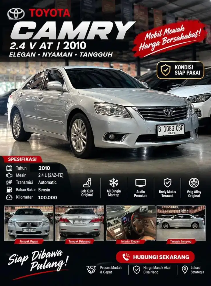 Camry V 2010 - Ganjil - Automatic - Toyota Camry V 2010