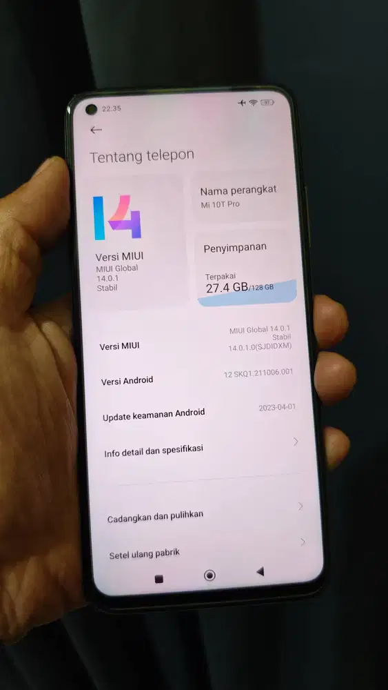 Xiaomi MI 10T Pro 8/128 5G mulus nominus