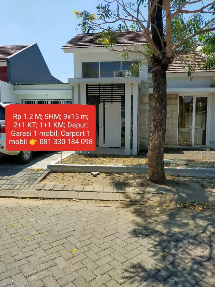 DIJUAL CEPAT RUMAH DI SIDOARJO CITRA GARDEN