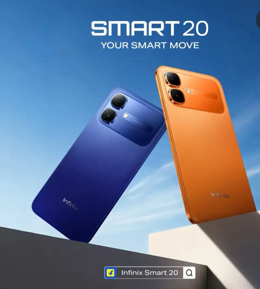 INFINIX SMART 20 8/64GB 'ATLANTIS DAHSYAT'