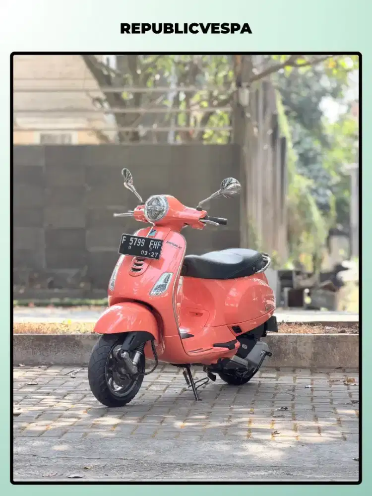 DIJUAL PIAGGIO VESPA LX 125 IGET FACELIFT THN 2022 PERFECT CONDITION