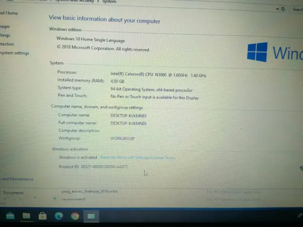 Laptop Hp BS005TU