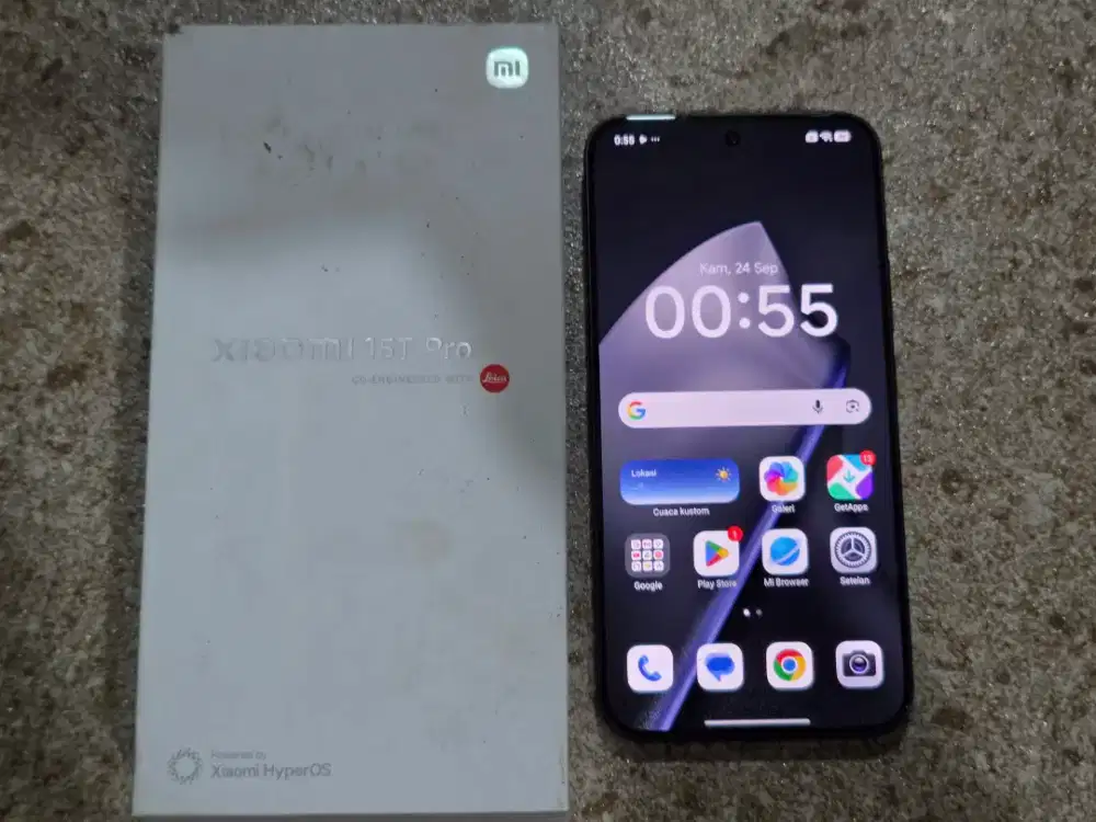 XIAOMI 15T PRO 512GB|12GB BLACK RESMI