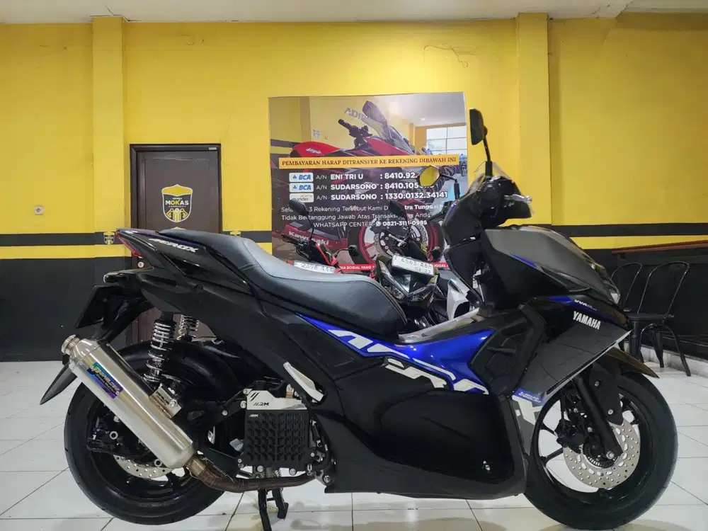 NEW YAMAHA AEROX ALPHA 155CC MESIN OKE