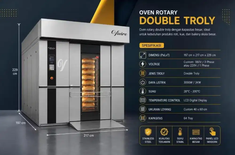 Vivire Oven Rotary