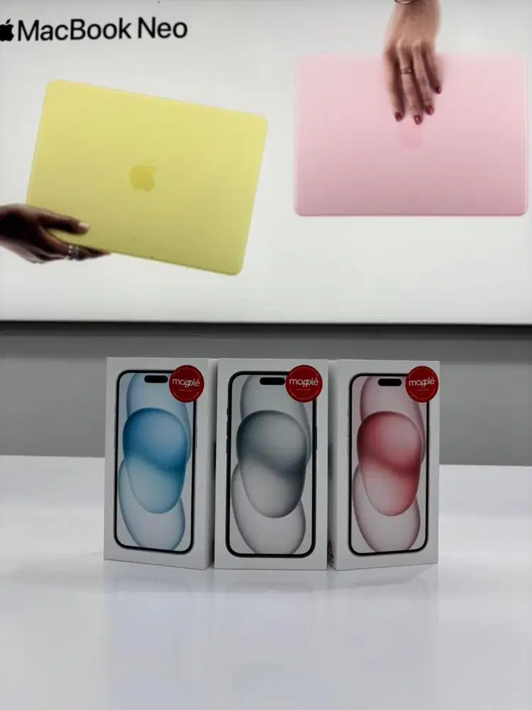 IPHONE 15 128 SEGEL GARANSI RESMI APPLE