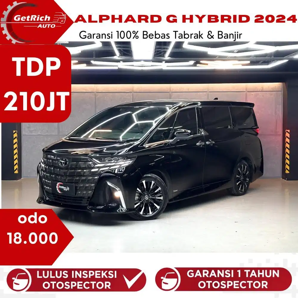 Mulus Banget!!! Toyota Alphard G Hybrid At 2024