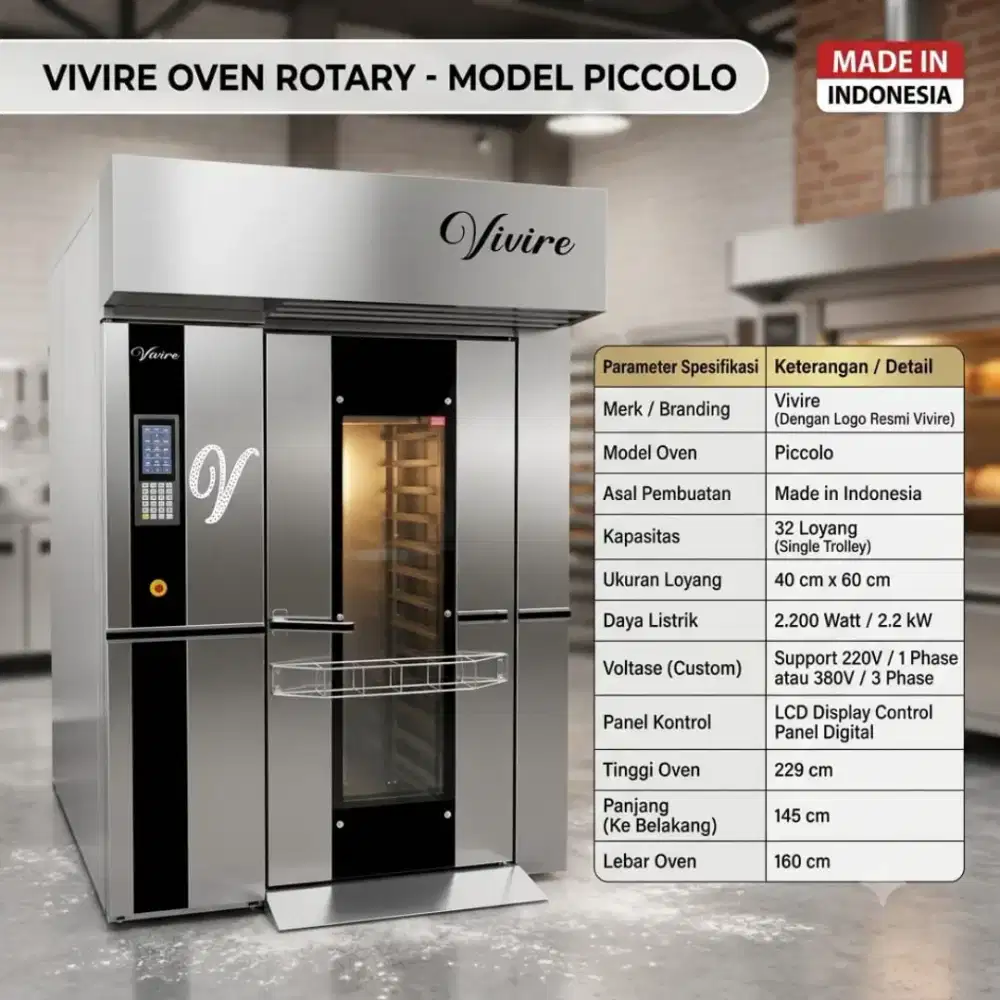 Vivire Oven Rotary