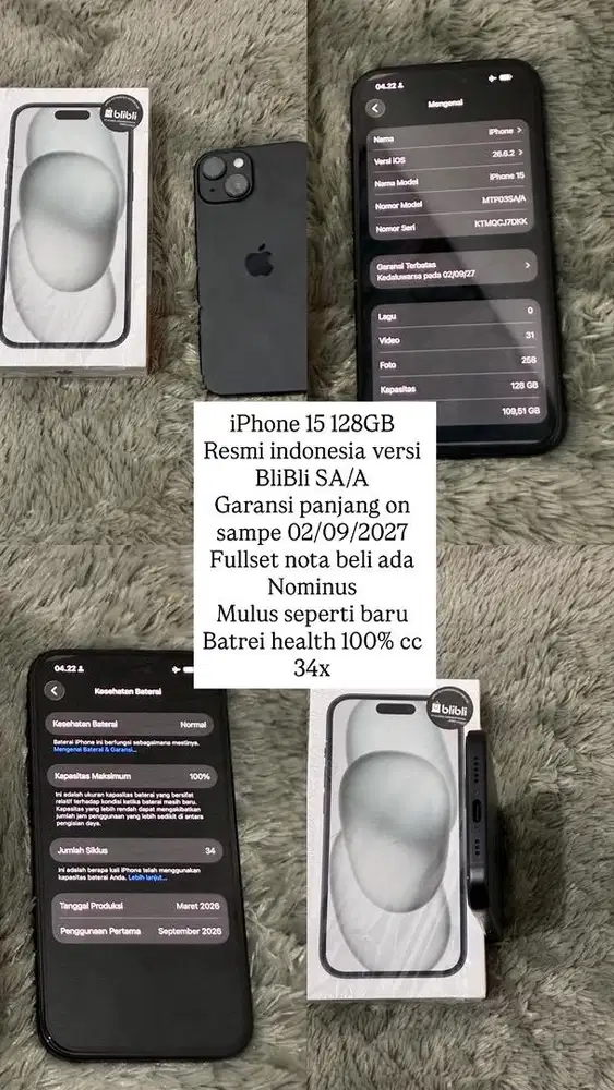 iPhone 15 iBox 128