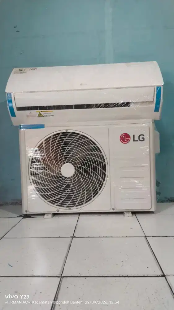REDI AC LG TERBARU 1 PK LIKE NEW R32 ORI VREON VUL BAWAAN