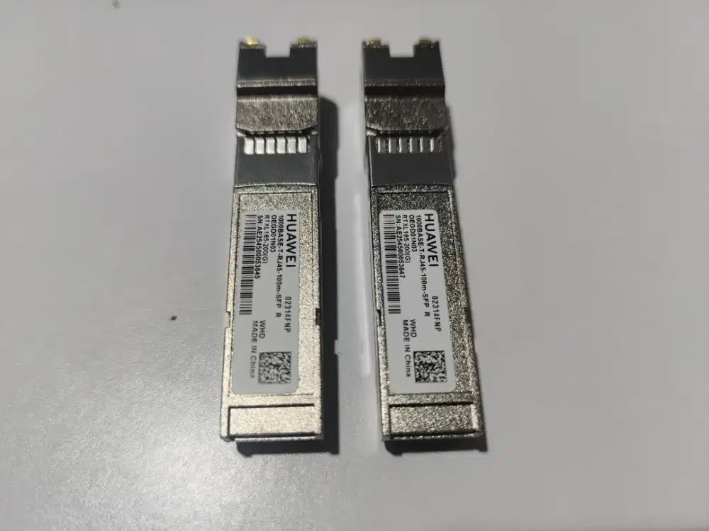 SFP Huawei 1000BASE-T RJ45 Gigabit Ethernet Module Original (BNOB)
