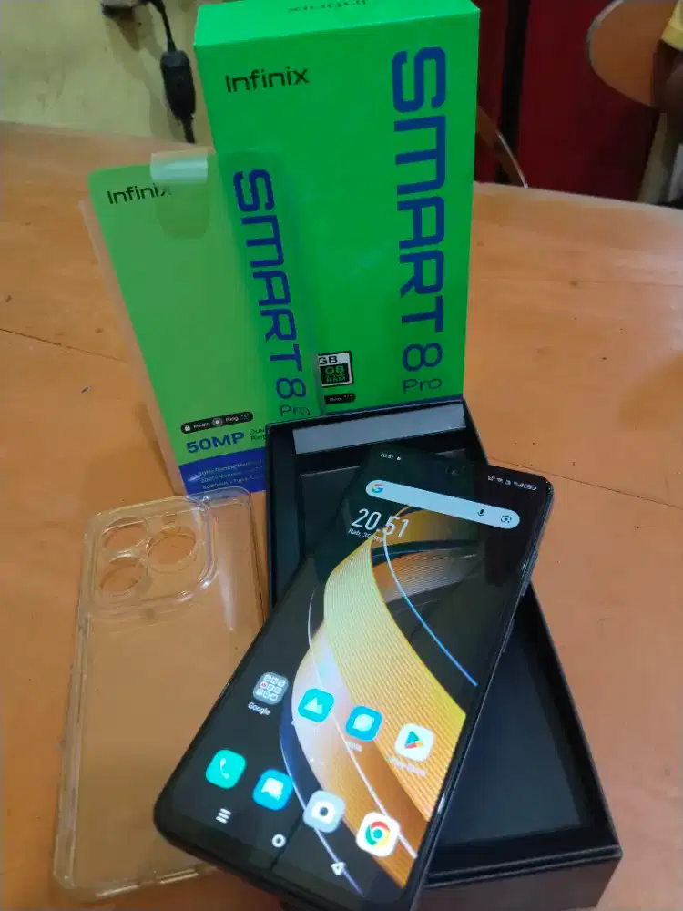 Infinix Smart 8 Pro Ram 8/128 Mulus