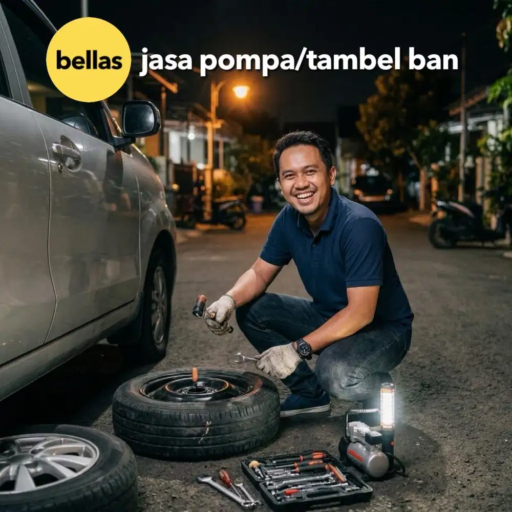Jasa isi angin tambal ban panggilan