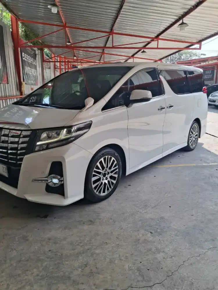 Toyota alphard type G SC tahun 2015