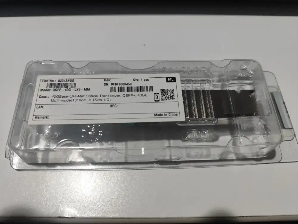SFP QSFP+ Huawei 40G Multimode LX4 (1310nm, 0.15km, LC)