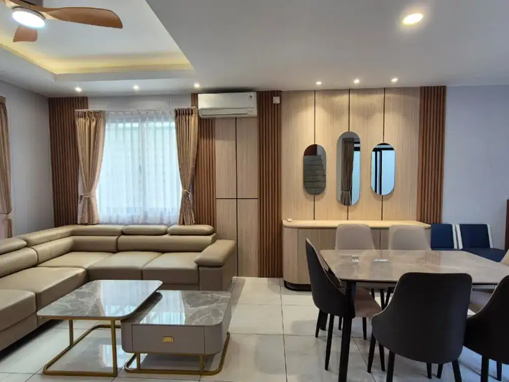Jual Rumah Bagus Cantik Lux Terawat Siap Huni Full Furnished Lokasi Strategis Tiper Corner  Hook di Tatar Simakirana Kota Baru Parahyangan