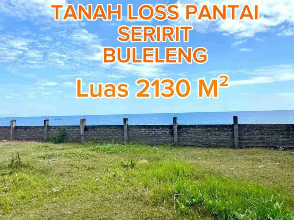 Tanah Los Pantai Seririt Buleleng