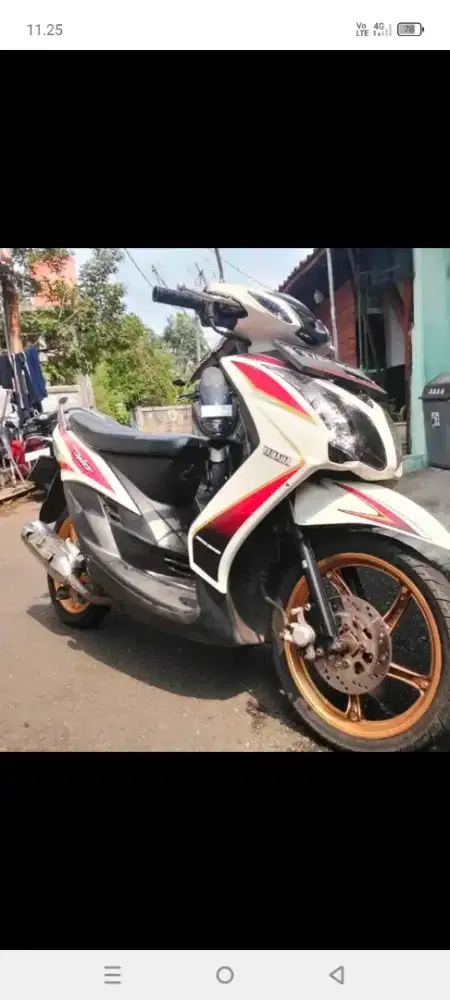 Mio soul MX mata 4 body mesin bagus siap pakai