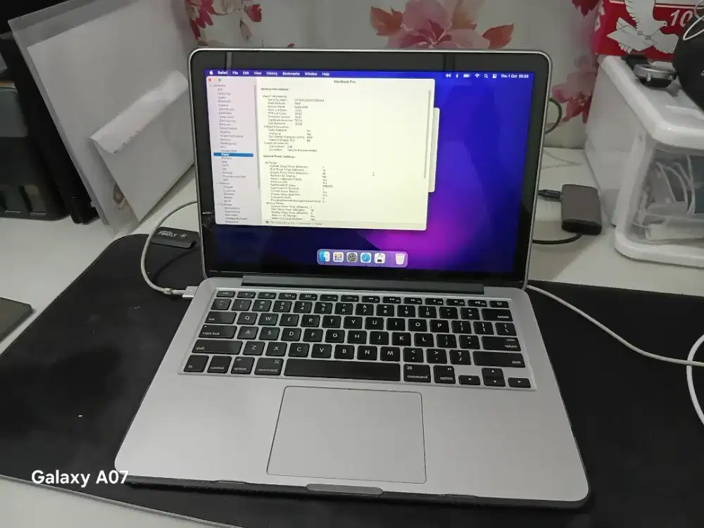 Jual Macbook Pro 2015 8/256 i5 minus