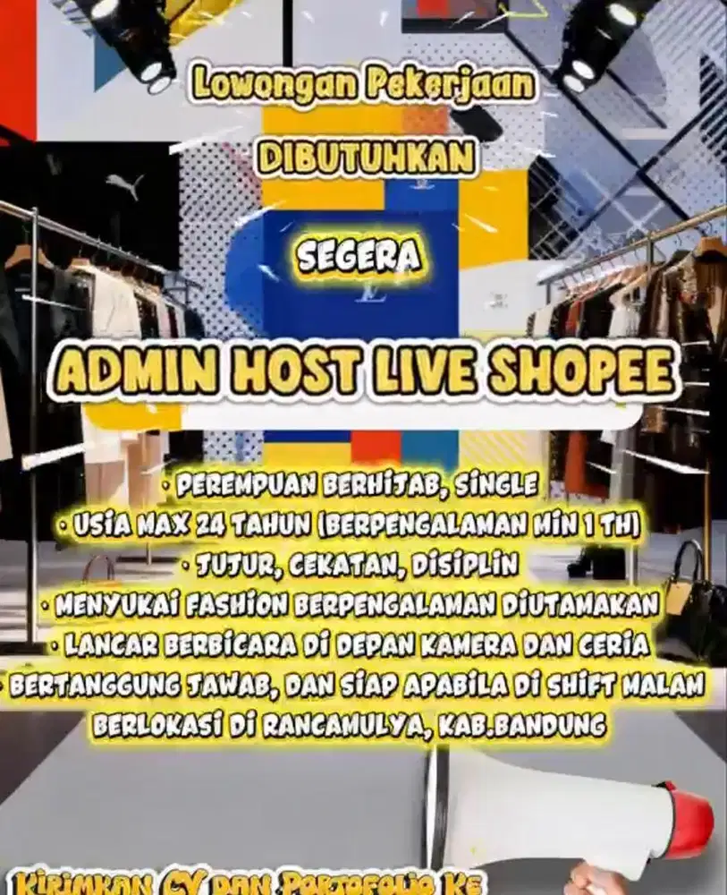 admin Live shopee perempuan